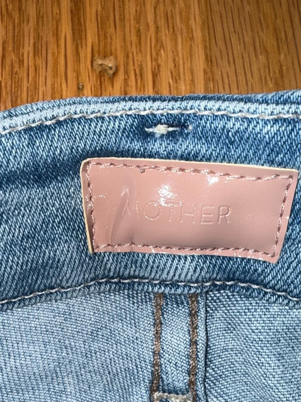 MOTHER Jeans High Waisted Looker Ankle Fray 30
